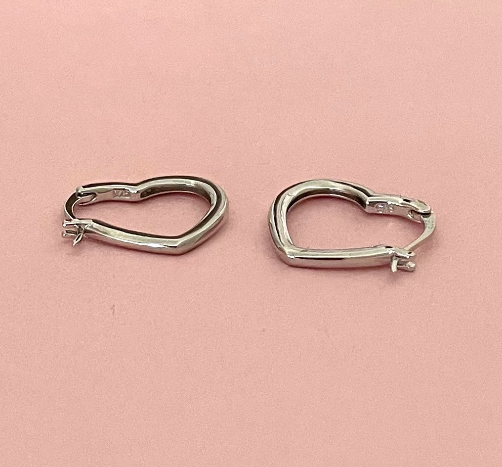 Earrings-Heart-Hoops-Solid-925-Sterling-Silver-3