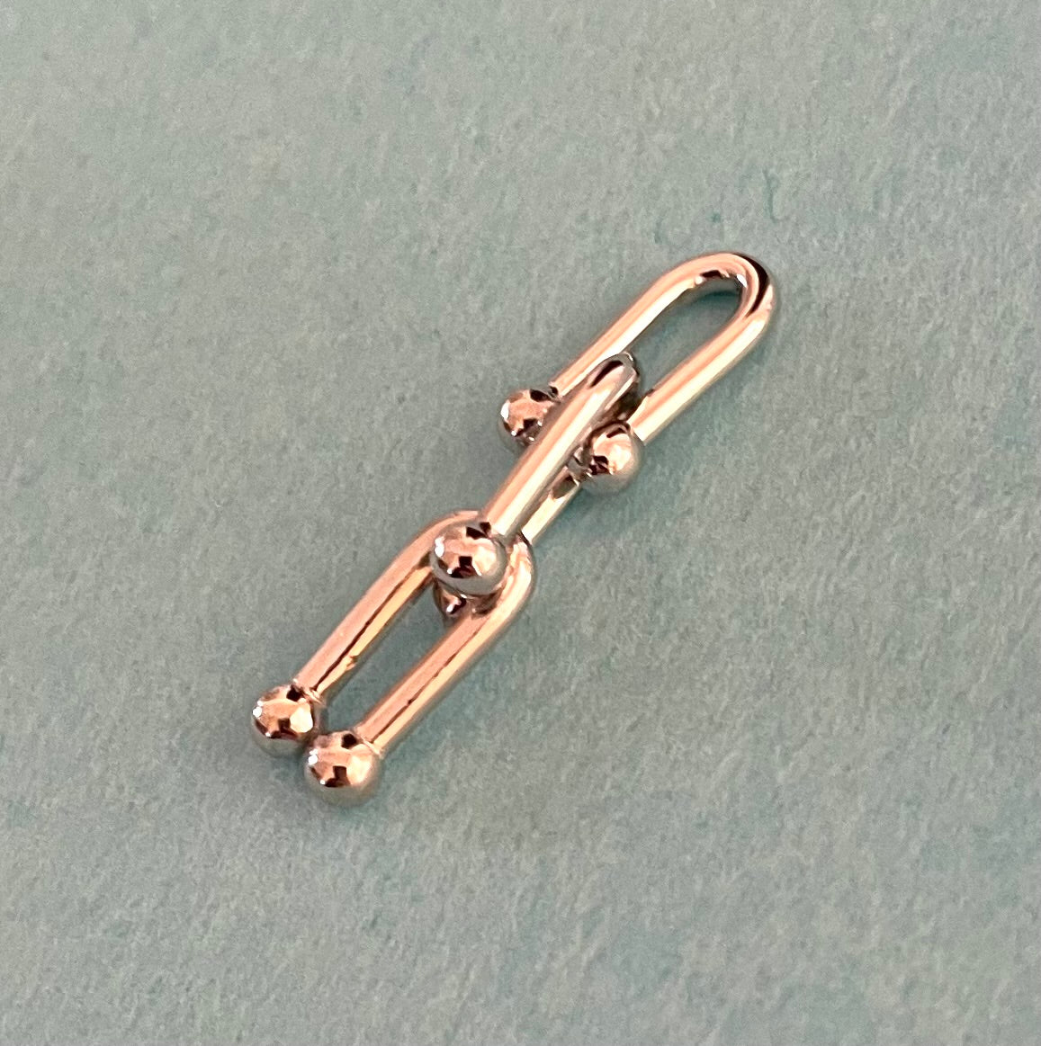 Amazing U-Link Pendant 925 Solid Sterling Silver