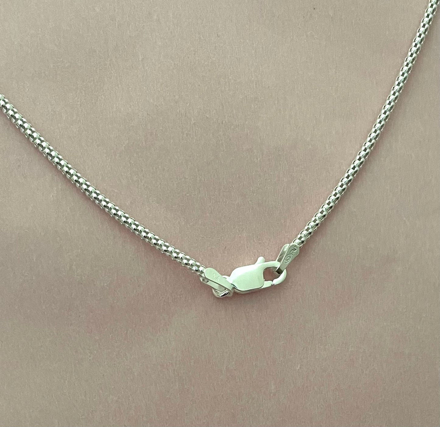 A Special Edition Floating Heart Necklace Solid 925 Sterling Silver Italy