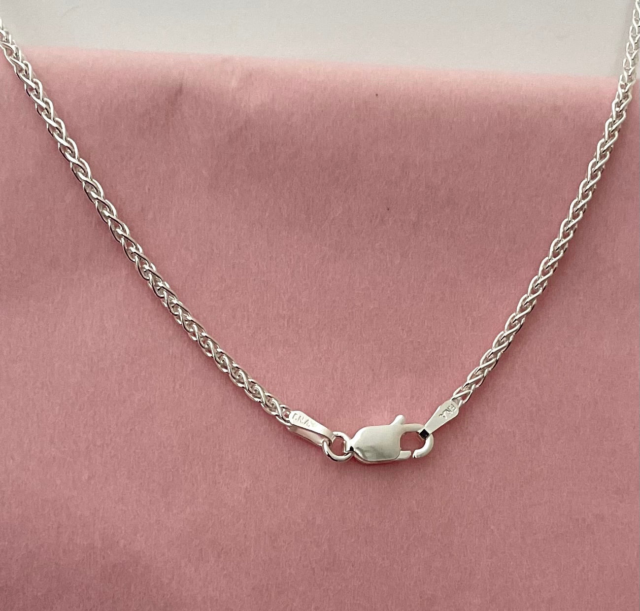 Necklace-Floating-Heart-Solid-925-Sterling-Silver-Italy-4